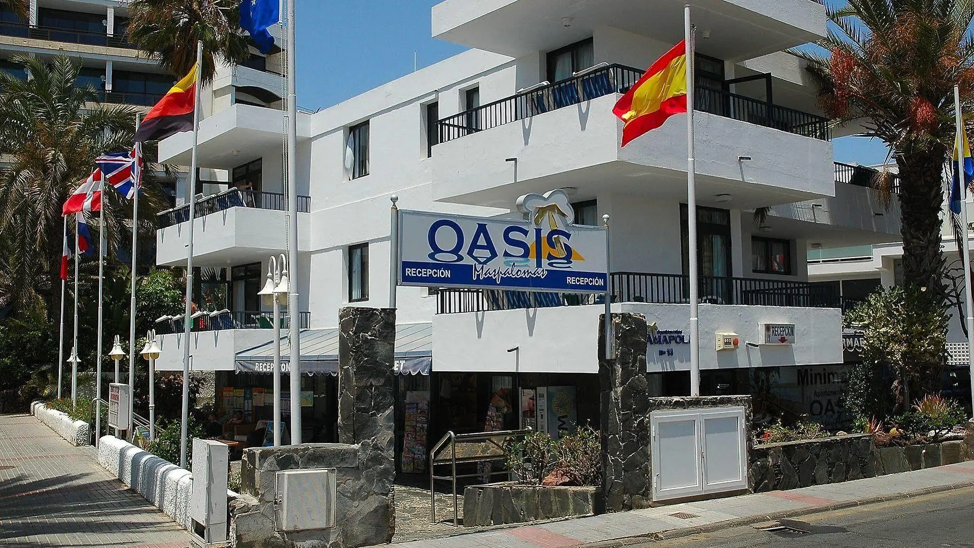דירה מספאלומס Apartamentos Oasis Maspalomas ספרד